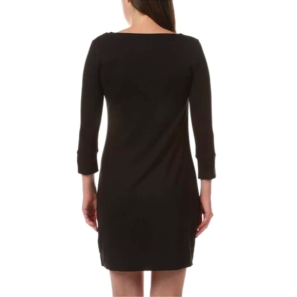 NWT Lilly Pulitzer Women's Black Sophie Dress UPF 50+ in ONYX XL - Picture 4 of 6